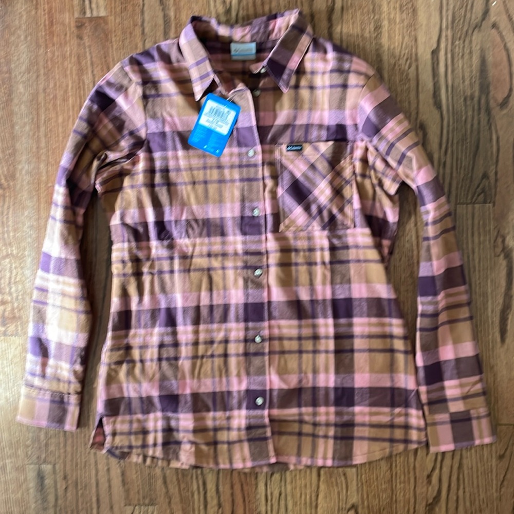 Columbia Calico Basin shirt jacket large